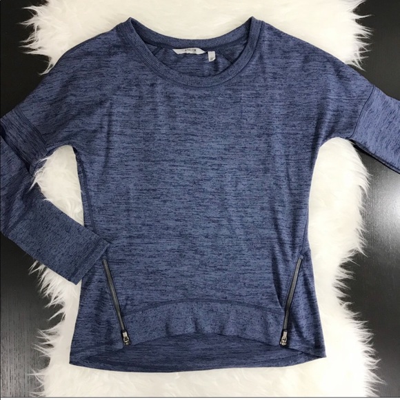 Athleta Sweaters - ATHLETA Side Zipped Sweater